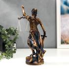 Фигурка полистоун «Фемида: богиня правосудия», бронзово-синяя, 31.5×11×11 см - Фото 4