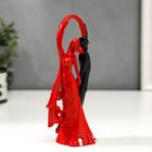 Фигурка полистоун «Вальсирующая пара», красно-чёрная, 19×7.5×6.8 см - Фото 2