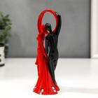 Фигурка полистоун «Вальсирующая пара», красно-чёрная, 19×7.5×6.8 см - Фото 3