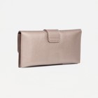 Кошелёк женский на магните, цвет бронзовый - фото 26309783