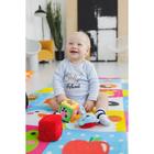 Мягкая развивающая игрушка-кубик с прорезывателем «Веселые герои», виды МИКС, 23 см. - фото 53918864