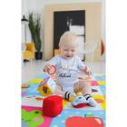 Мягкая развивающая игрушка-кубик с прорезывателем «Веселые герои», виды МИКС, 23 см. - фото 53918865