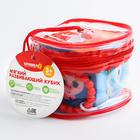 Мягкая развивающая игрушка-кубик с прорезывателем «Веселые герои», виды МИКС, 23 см. - фото 53918862