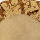 Чехол на стул трикотаж жаккард, цвет бронза, 100% полиэстер - Фото 3