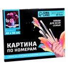 Картина по номерам на холсте с подрамником «Букет», 40×50 см - Фото 3