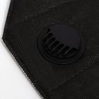 Респиратор KN95 FFP2 с клапаном, универсальный, чёрный, микс - Фото 8