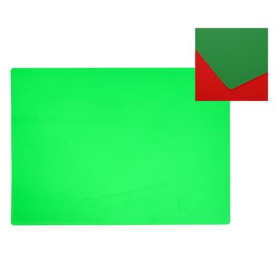 Накладка на стол пластиковая А3, 460×330 мм, 500 мкм, прозрачная, цвет салатовый (подходит для ОФИСА)