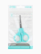 Ножницы маникюрные, детские, закругленные кончики, Крошка Я, бирюзовый 5231426