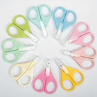 Ножницы маникюрные, детские, с защитным колпачком, бирюзовый - Фото 7