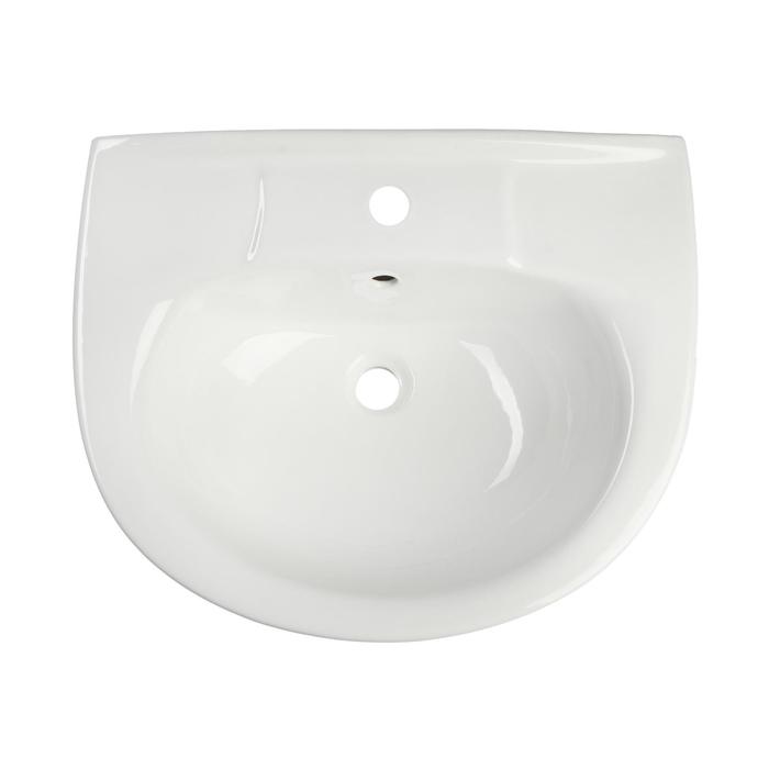 Умывальник ЛЗСФ «Антей», ширина 550 мм, с переливом, с отверстием под смеситель - Фото 1