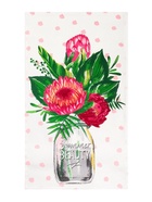 Набор кухонных полотенец «Доляна. Самой любимой», 35×60 см - 4 шт., 100% хлопок - Фото 8