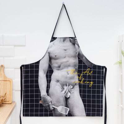 Фартук «Этель» David, 73×71 см, 100% хлопок, саржа 190 г/м²