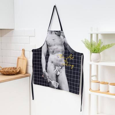 Фартук «Этель» David, 73×71 см, 100% хлопок, саржа 190 г/м²