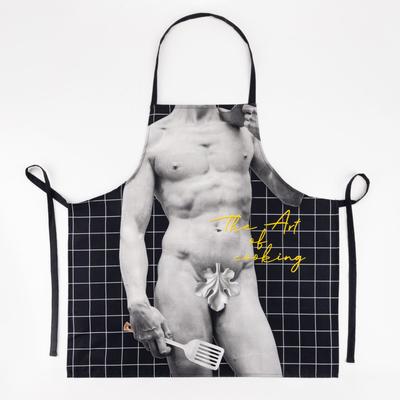 Фартук «Этель» David, 73×71 см, 100% хлопок, саржа 190 г/м²