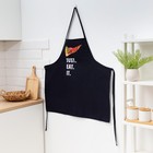 Фартук кухонный мужской Этель Just eat it 73×71 см, 100% хлопок, саржа 190 г/м² - Фото 4