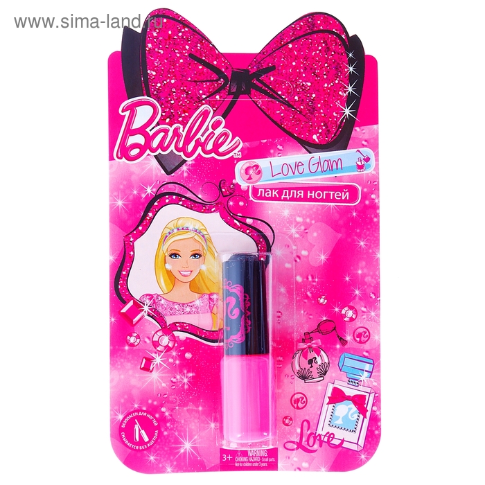Лак для ногтей Barbie "Розовое мерцание", 5 мл - Фото 1