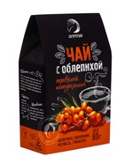 Травяной чай натуральный с облепихой, 80 г - Фото 1