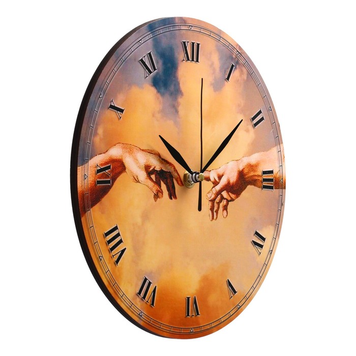 Часы настенные "Фреска", дискретный ход, d-23.5 см - фото 1905738863