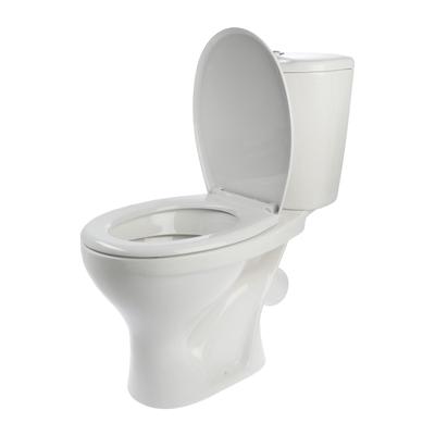 Унитаз компакт ЛЗСФ «Оптима Стандарт», нижняя подводка, сиденье, кнопка хром