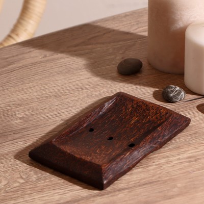 Мыльница из кокоса «Купанг», 12.5 см