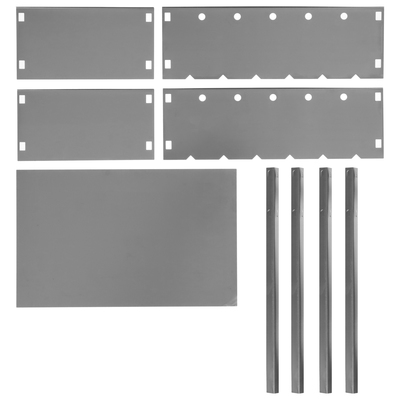 Мангал maclay «Эконом», без шампуров, 40×25×40 см, металлический, разборный