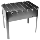 Мангал maclay «Эконом», 6 шампуров, 40×25×40 см, металлический, разборный - Фото 5