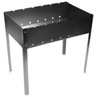 Мангал maclay «Стандарт», 6 шампуров, 50×30×50 см, металлический, разборный - Фото 5