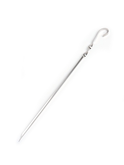 Шампур Maclay, угловой, толщина 0.8 мм, 39×1 см