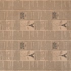 Бумага упаковочная крафт "Париж", 0,7 х 10 м, 50 г/м² - Фото 4