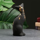 Фигура "Кошка ушастая" 7х8х19см черная - Фото 3