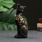 Фигура "Кошка ушастая" 7х8х19см черная - Фото 5