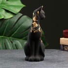 Фигурка керамика «Кошка ушастая», 7×8×19 см, чёрная - Фото 5