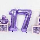 Воздушный шар фольгированный 40" «Цифра 7» - Фото 2