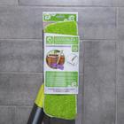 Швабра для мытья пола с распылителем Доляна, насадка из микрофибры 38×10 см, дополнительная насадка для мойки стёкол, ручка 120 см - Фото 10