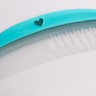 Расчёска детская, щётка для волос в наборе «Мишка Принц», бирюзовый - Фото 4