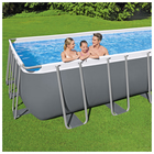 Бассейн каркасный, 640 х 274 х 132 см, фильтр-насос, лестница, тент, диспенсер, 5611Z Bestway - фото 24710971