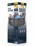 Бассейн каркасный Steel Pro Max, 366×100 см, фильтр-насос, лестница, круглый, 5614X Bestway - Фото 14