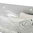 Светильник "Букет" моллир., 1х60Вт Е27, хром, d=30 см,  h=5,5 см - фото 21197410