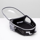 Рюкзак для переноски животных прозрачный, 31×28×42 см, чёрный - Фото 12