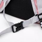 Рюкзак для переноски кошек и собак, прозрачный, 31 х 28 х 42 см, розовый - Фото 6