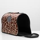 Сумка - переноска для животных «Жираф», размер L, 53×21×29 см - Фото 5