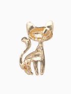 Брошь «Кошка» расписная, цвет чёрный в золоте - Фото 2