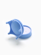 Футляр под серьги, кулон, кольцо «Корона», бархатный, 5.5×5.5×4.5 см, голубой - Фото 5