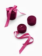 Футляр под серьги, кольцо «Сюрприз», корейский бархат, 5.8×5.3 см, бордовый - Фото 1