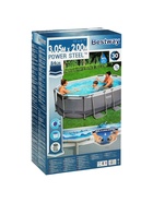 Бассейн каркасный Power Steel, 305×200×84 см, фильтр-насос, 5614А Bestway - Фото 13
