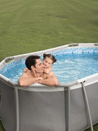 Бассейн каркасный Power Steel, 305×200×84 см, фильтр-насос, 5614А Bestway - Фото 9