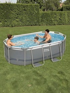 Бассейн каркасный Power Steel, 305×200×84 см, фильтр-насос, 5614А Bestway - Фото 8
