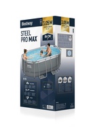 Бассейн каркасный Power Steel, 305×200×84 см, фильтр-насос, 5614А Bestway - Фото 12