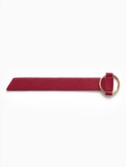 Браслет кожа «Помпеи» захват, цвет бордовый в золоте, 24 см - Фото 4