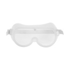 Очки защитные ТУНДРА, с поликарбонатными линзами, прозрачные, на резинке - фото 7542909